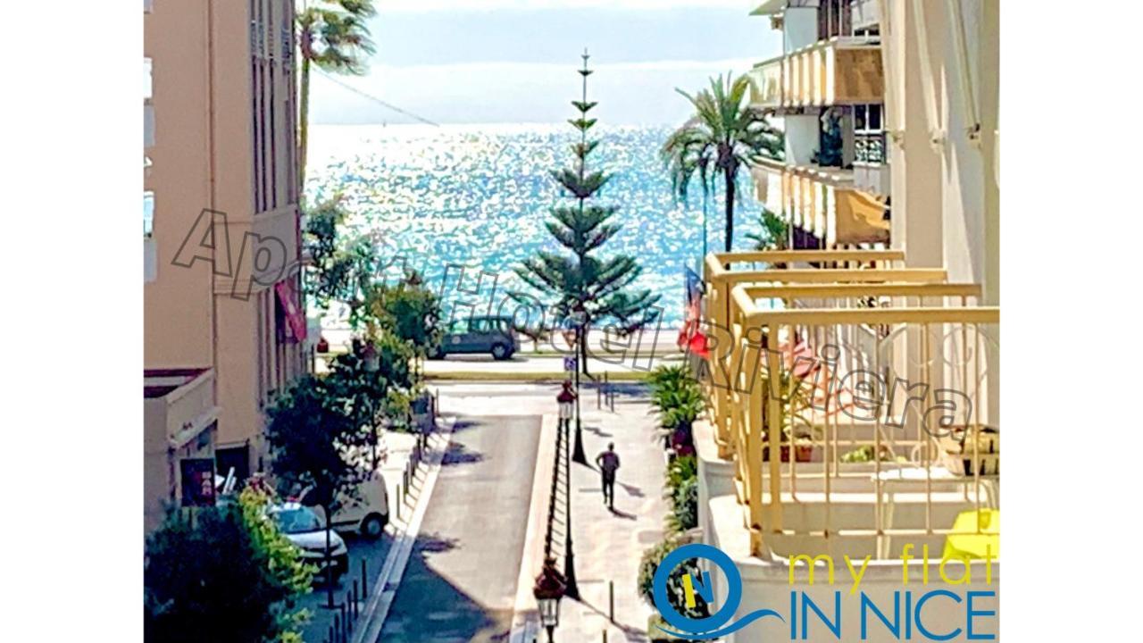 Aparthotel Riviera - Hyper Centre Ville - Studio Superieur Ac Avec Balcon Et Apercu Mer - Balcon Massenet 1 Nice Ngoại thất bức ảnh