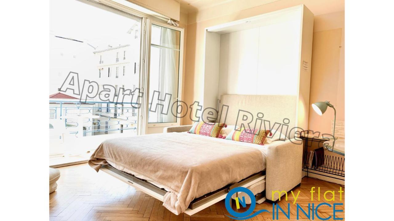 Aparthotel Riviera - Hyper Centre Ville - Studio Superieur Ac Avec Balcon Et Apercu Mer - Balcon Massenet 1 Nice Ngoại thất bức ảnh