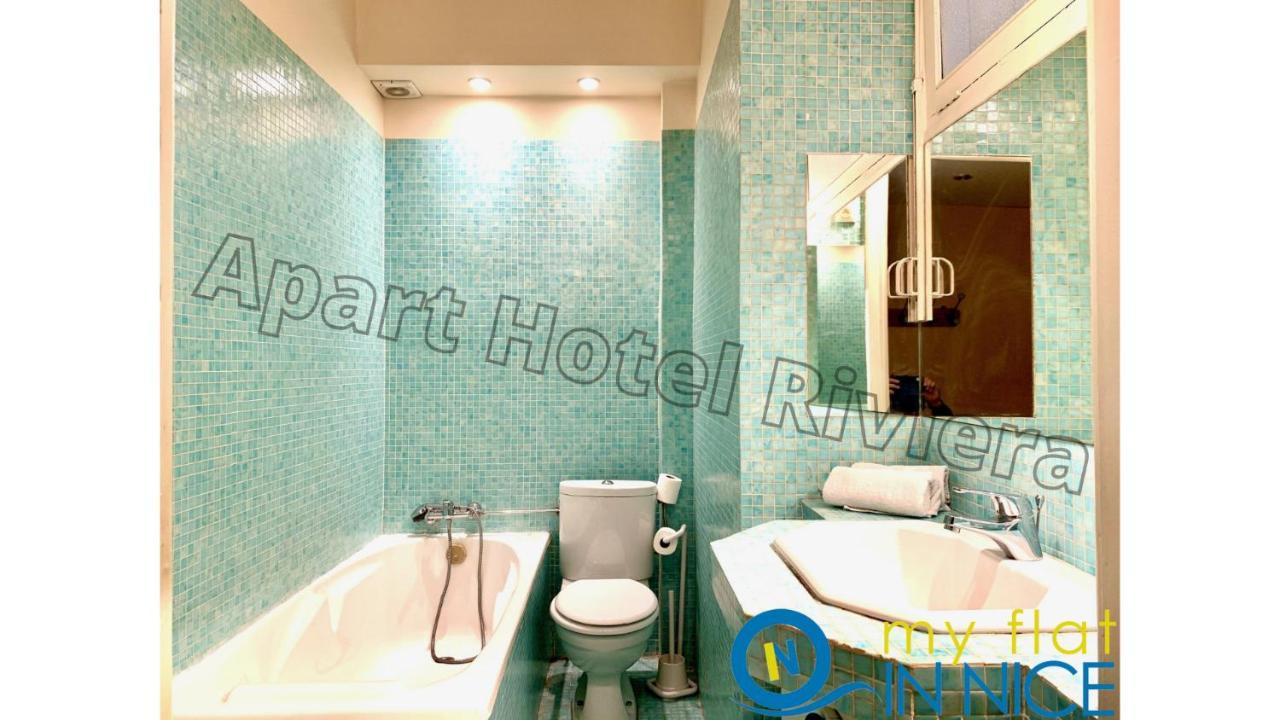 Aparthotel Riviera - Hyper Centre Ville - Studio Superieur Ac Avec Balcon Et Apercu Mer - Balcon Massenet 1 Nice Ngoại thất bức ảnh