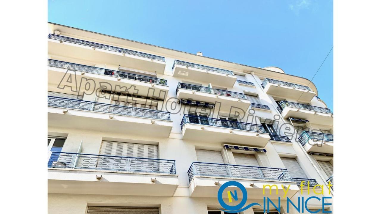 Aparthotel Riviera - Hyper Centre Ville - Studio Superieur Ac Avec Balcon Et Apercu Mer - Balcon Massenet 1 Nice Ngoại thất bức ảnh
